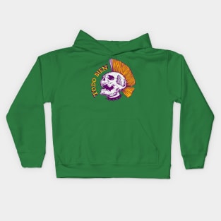 Todo Bien - Ground Design - Skull logo Kids Hoodie